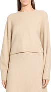 Theory Ribbed Merino Wool Blend Sweater