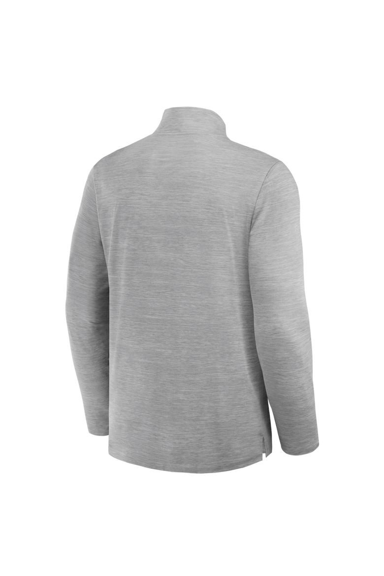 Men's Fanatics Heather Gray Dallas Cowboys Clutch Quarter-Zip Pullover, Alternate, color, Heather Gray
