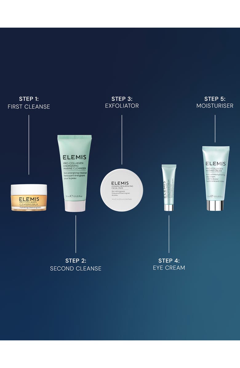 Elemis Away for the Holidays Travel Skin Care Favorites Set $188 Value, Alternate, color,