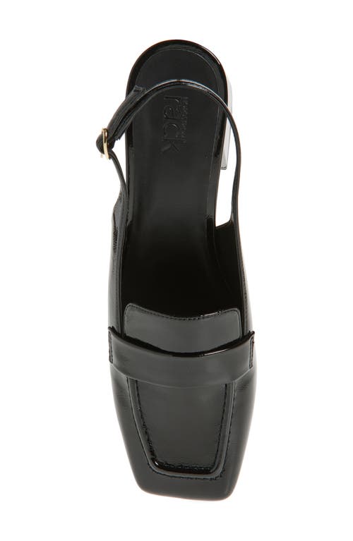 Nordstrom Rack Stasia Loafer Pump In Black Patent