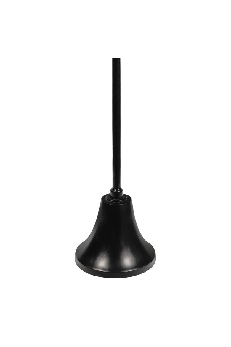 Irida Modern Hammered Round Pedestal Drink Table, Metal Accent Martini Side Table for Living Room Bedroom, Alternate, color, Antique Black