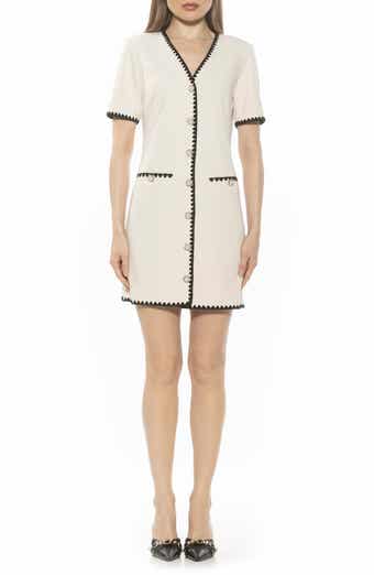 Jaiya Short Sleeve Button Front Dress
