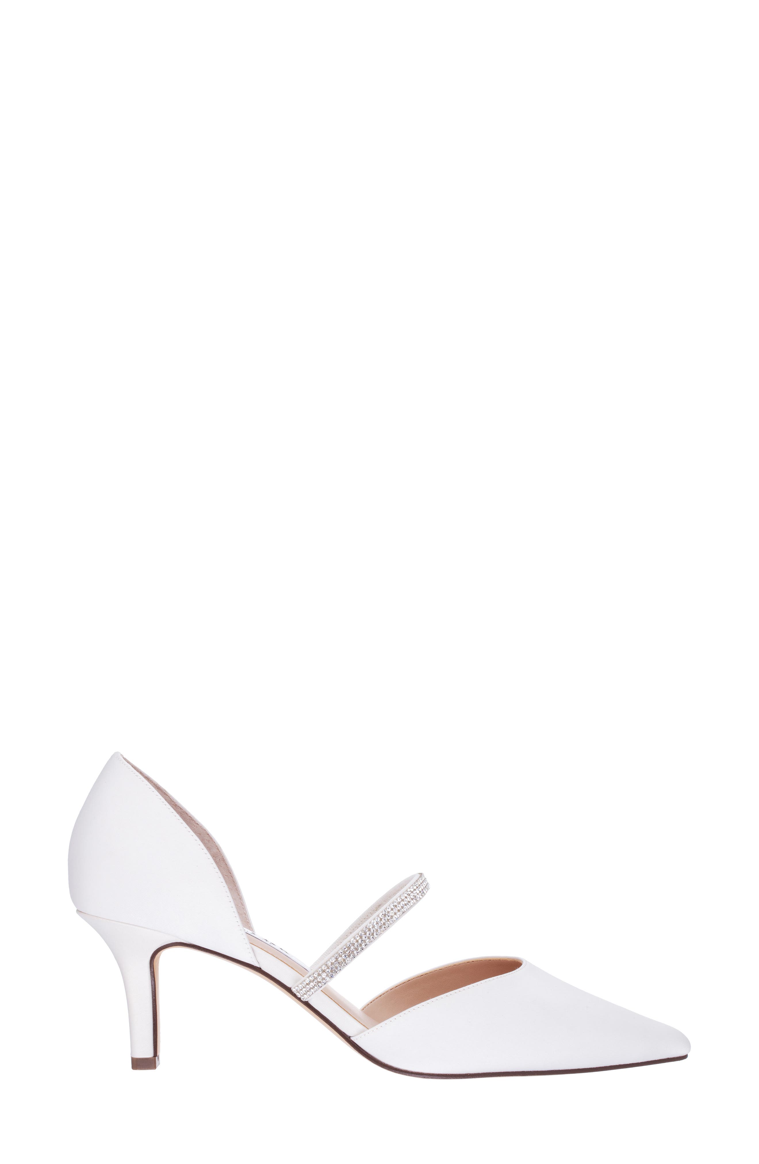 Nina Brystol d'Orsay Pointed Toe Pump, Alternate, color, 