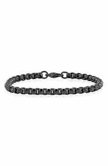 BLACKJACK Men's Box Chain Bracelet