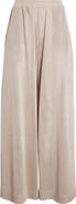 Alaïa Fluid Linen & Silk Wide Leg Pants