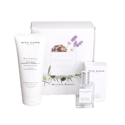 White Moss Eau De Cologne, Shampoo & Shower Gel Gift Set