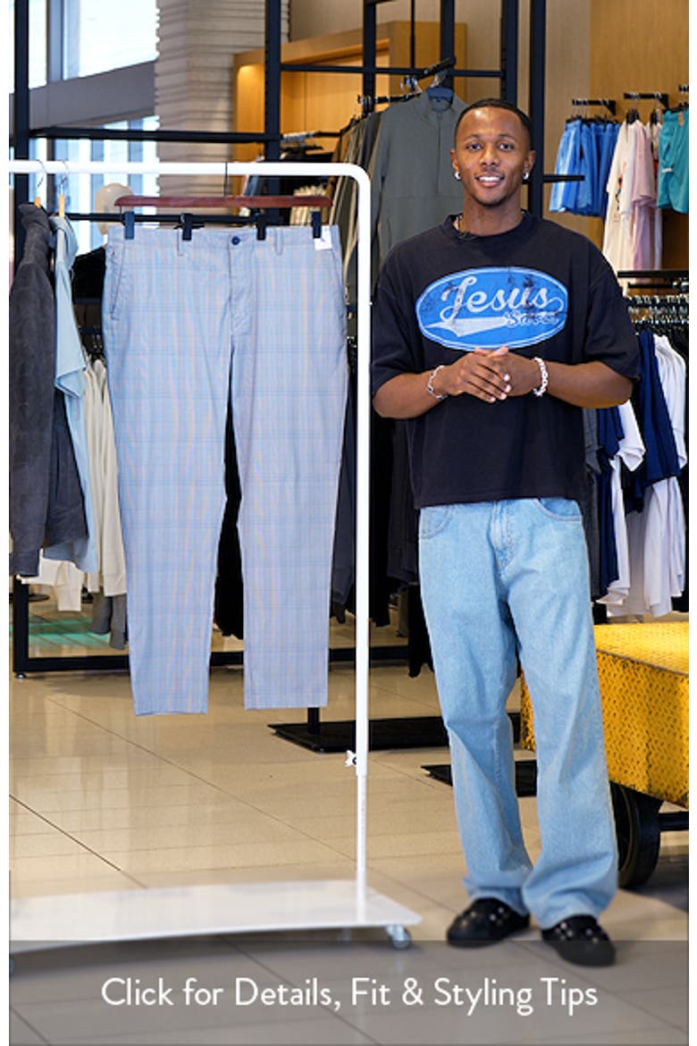 On Par Driver Island Plaid IslandZone® Flat Front Pants video