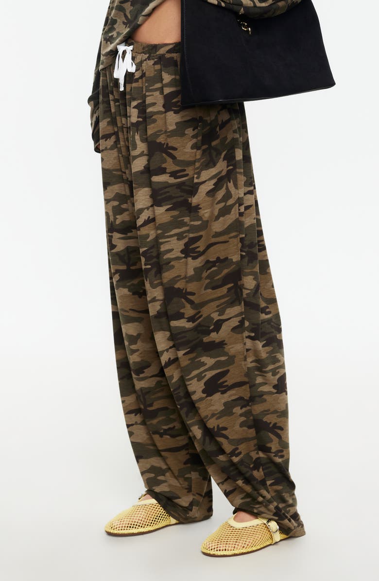 LIONESS Aura Pull-On Pants, Alternate, color, Camo