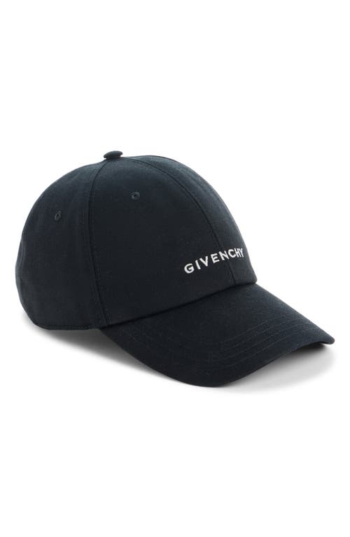 Givenchy Logo Embroidered Adjustable Baseball Cap