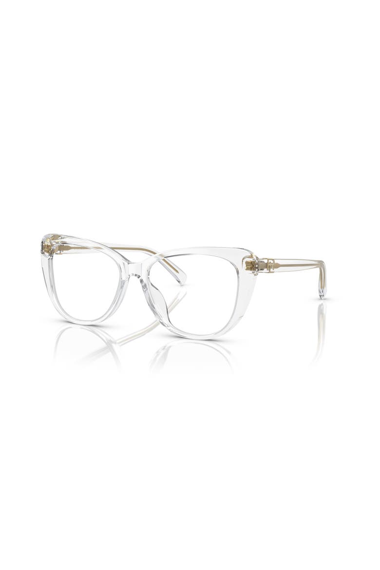 54mm Cat Eye optical glasses, Main, color, Transparent