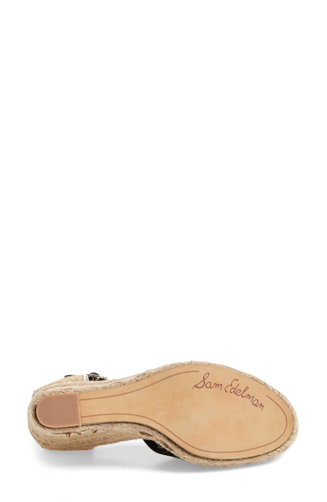 Sam Edelman 'Harmony' Espadrille Wedge, Alternate, color, 