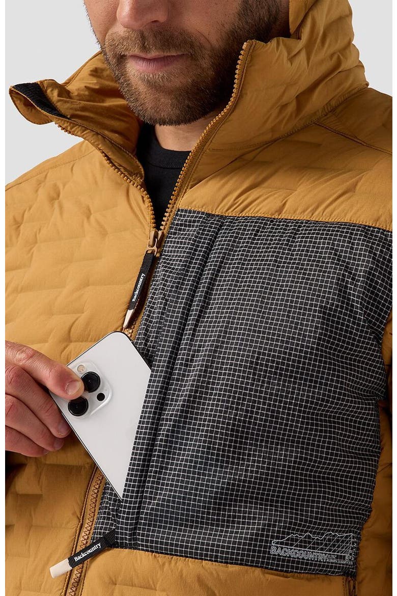 Peale Primaloft Stitch-Free Baffle Stretch Jacket - Men's, Alternate, color, Bistre
