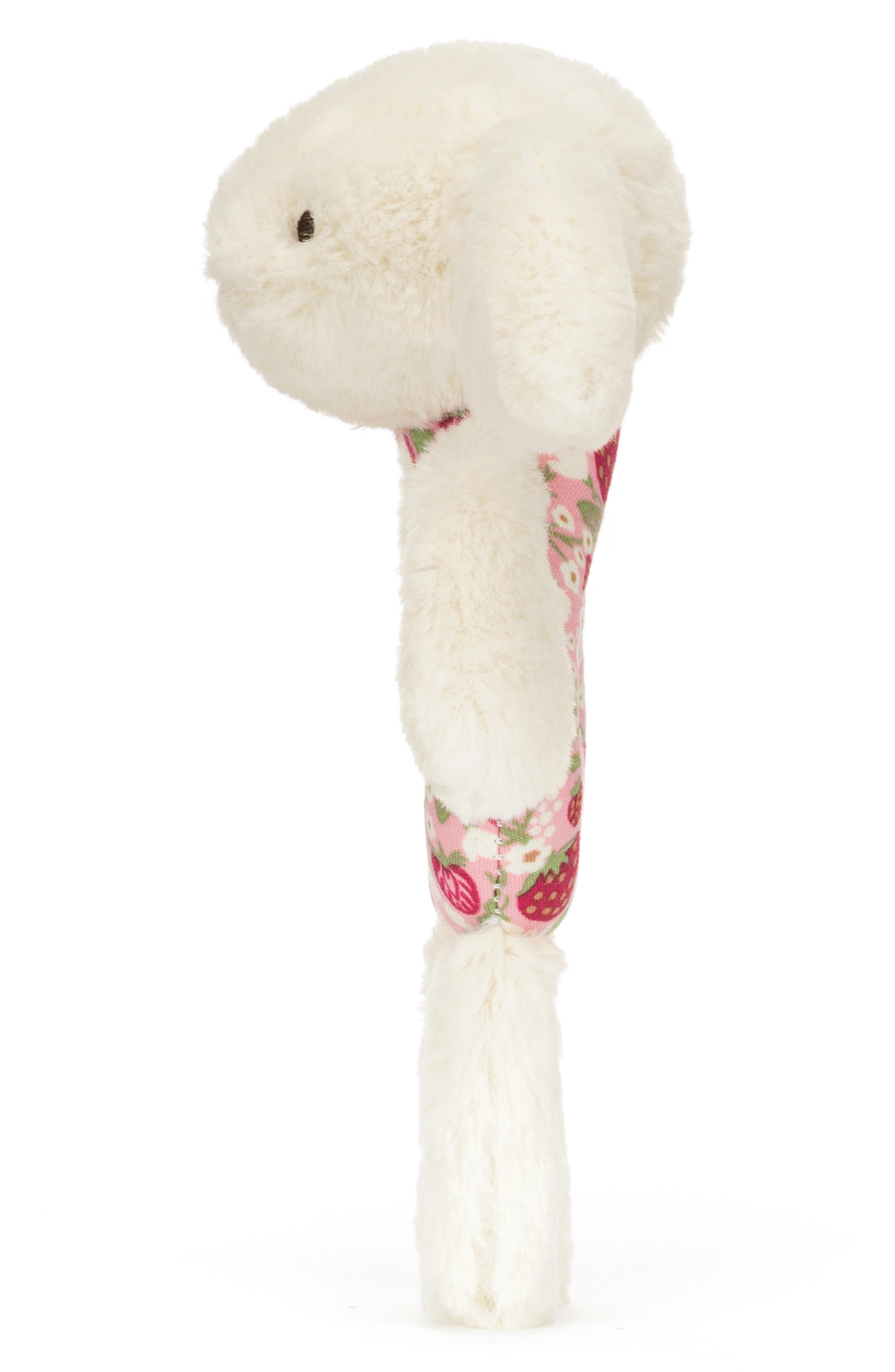 Jellycat Blossom Cream Bunny 'Berry' Ring Rattle | Nordstrom