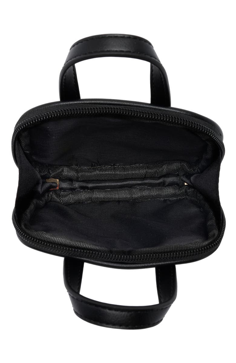 Melie Bianco Natasha Micro Bag Charm, Alternate, color, Black