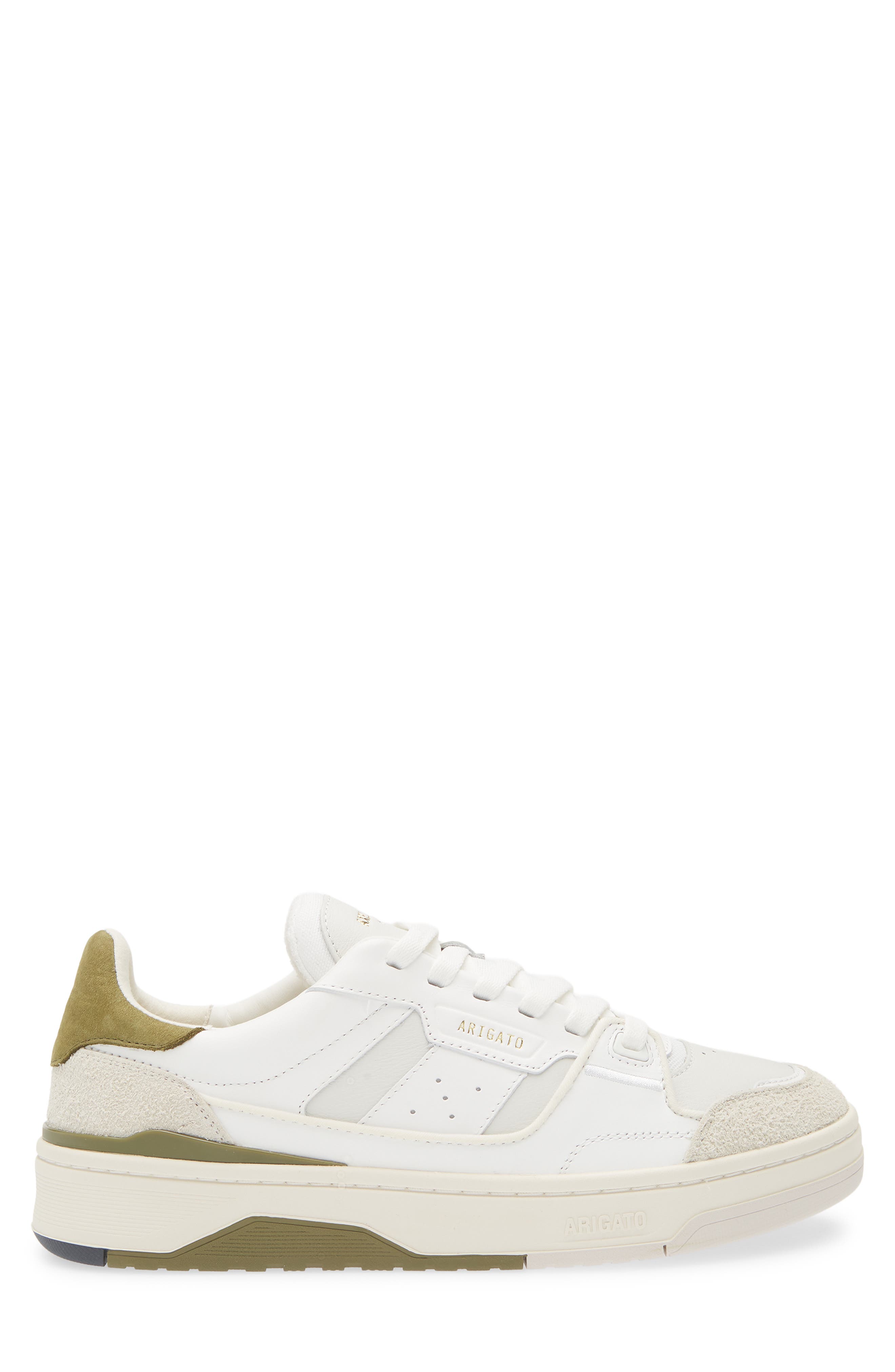 Axel Arigato Clay Sneaker, Alternate, color, Off White/ Green