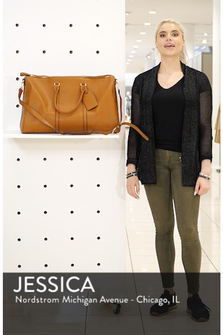 Lacie Faux Leather Duffle Bag video