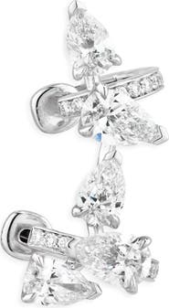 REPOSSI Serti Sur Vide Diamond Single Earring