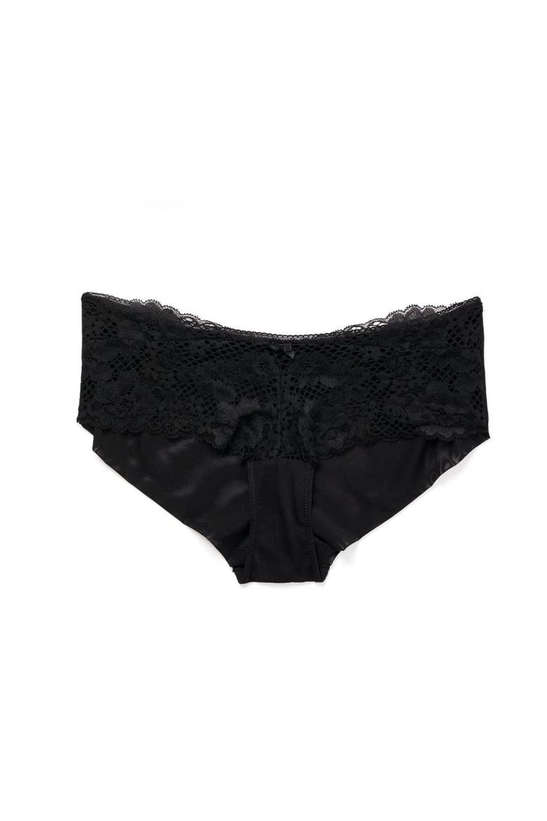 Cinthia Hipster Panties, Alternate, color, Black