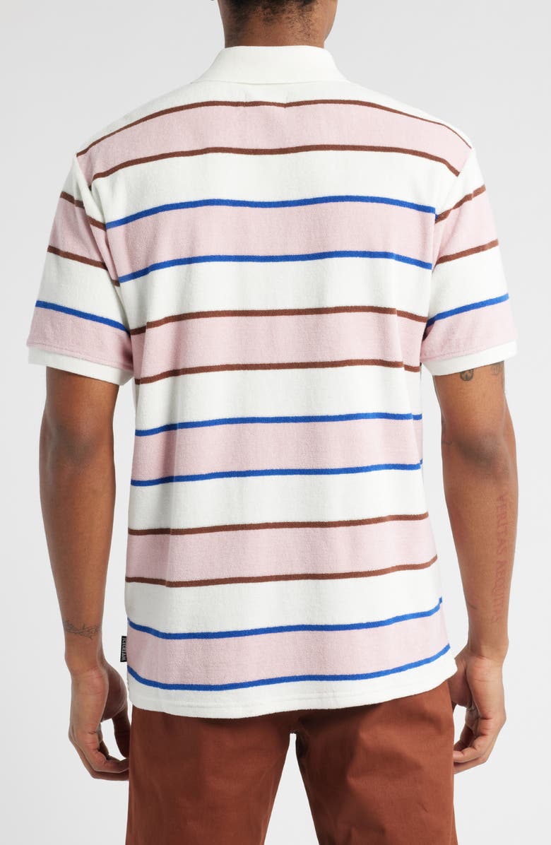 ICECREAM Iceberg Stripe Cotton Piqué Polo, Alternate, color,