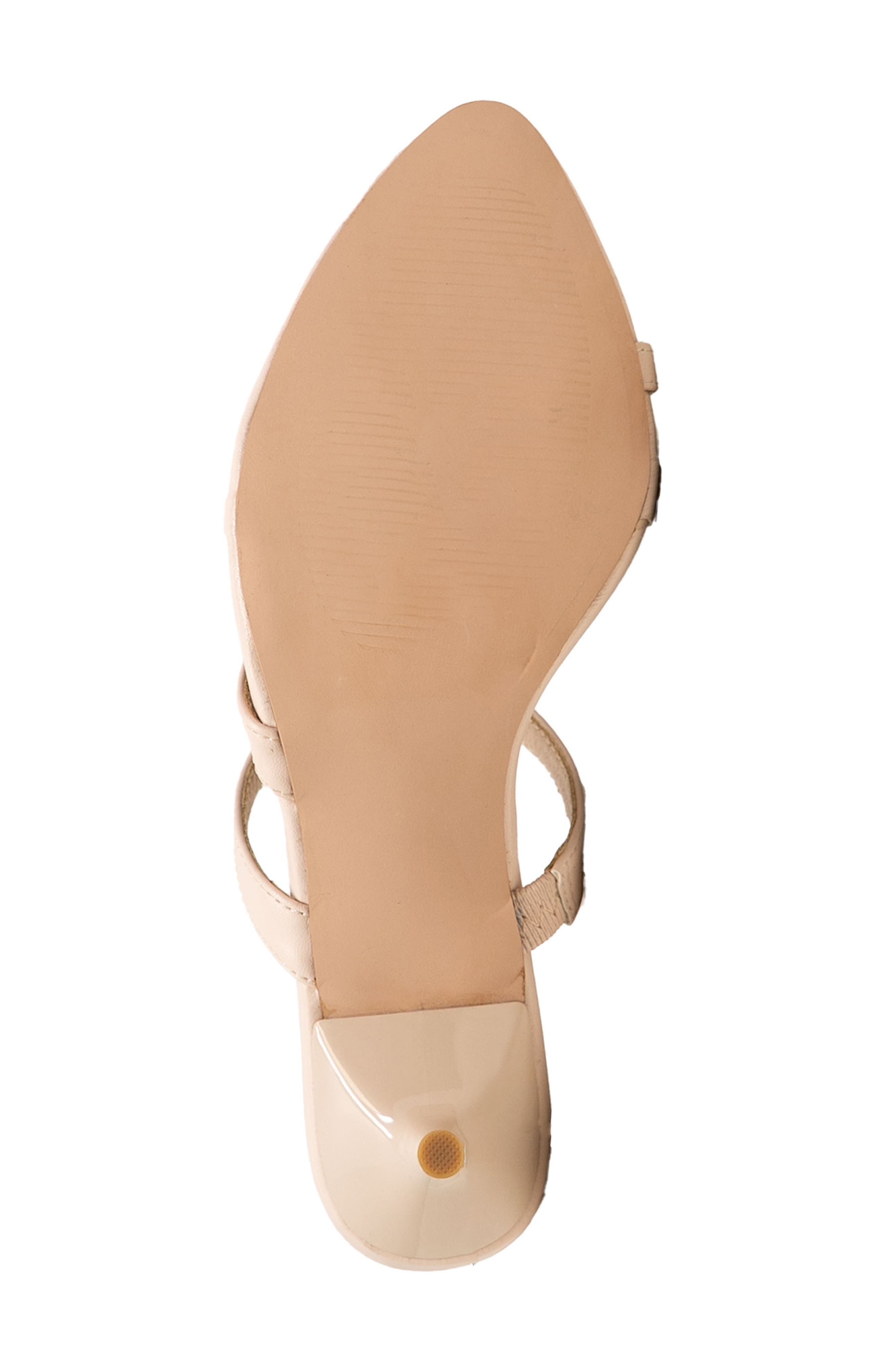 Post Toe Kitten Heel Mule Sandal, Alternate, color, NUDE