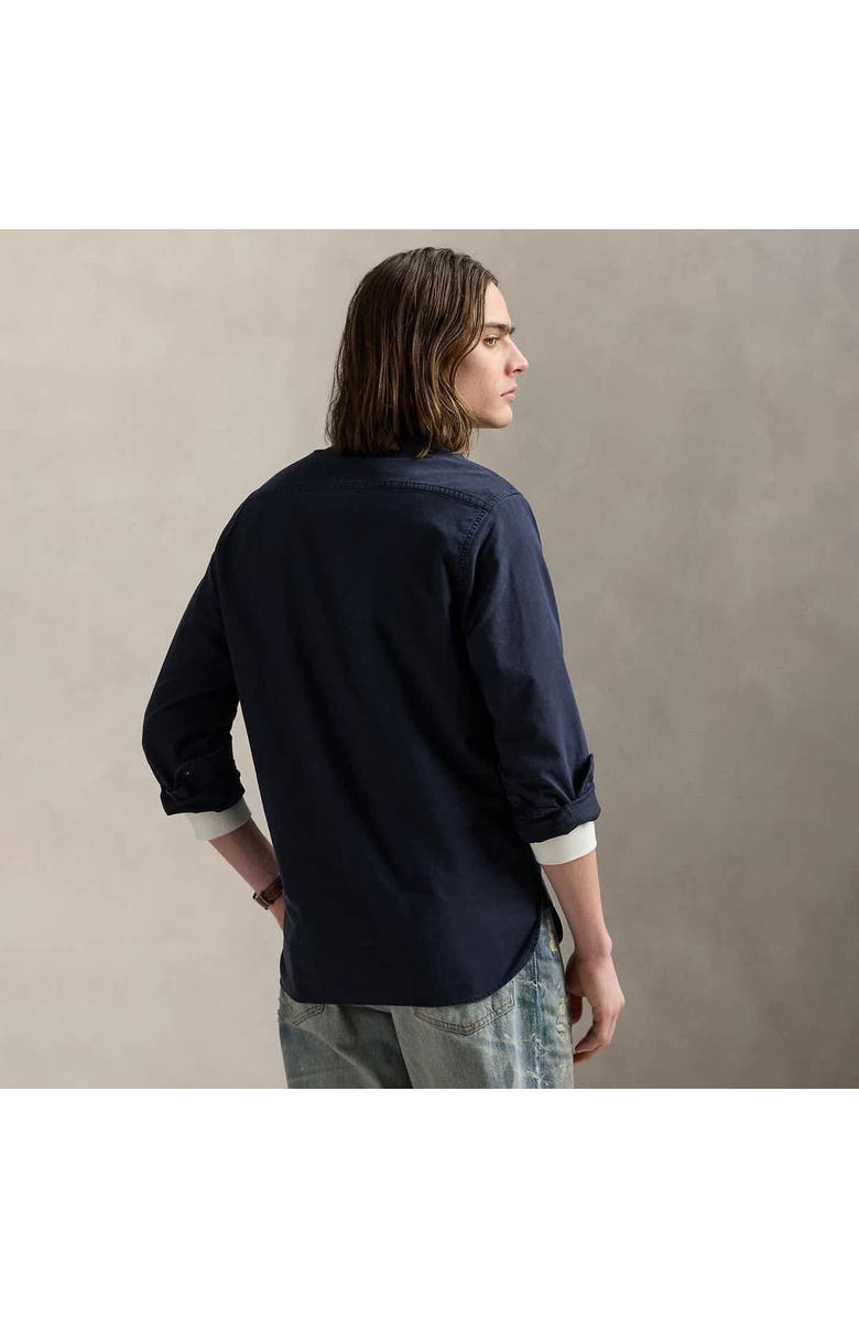 Polo Ralph Lauren Navy Yankees  Oxford Shirt, Alternate, color, 