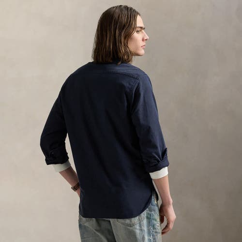 Polo Ralph Lauren Navy Yankees  Oxford Shirt