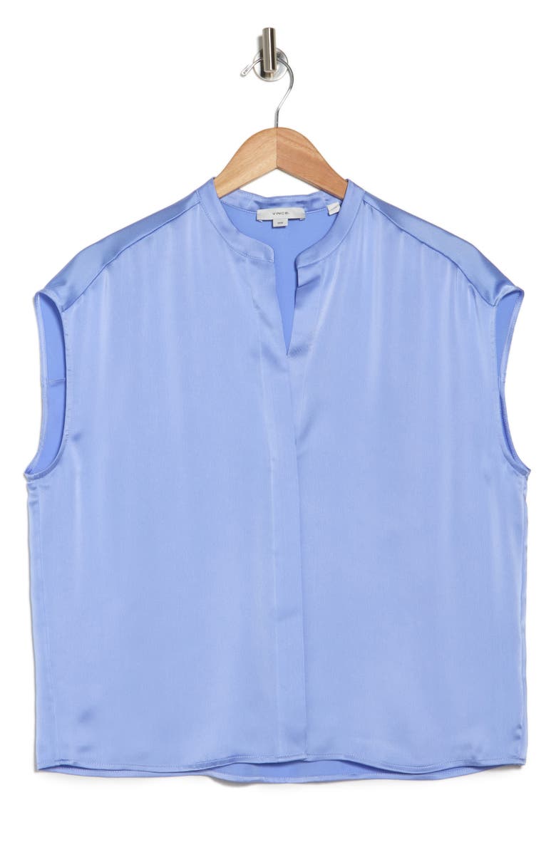 Vince Satin Shell Tank, Alternate, color, Lightt Aria