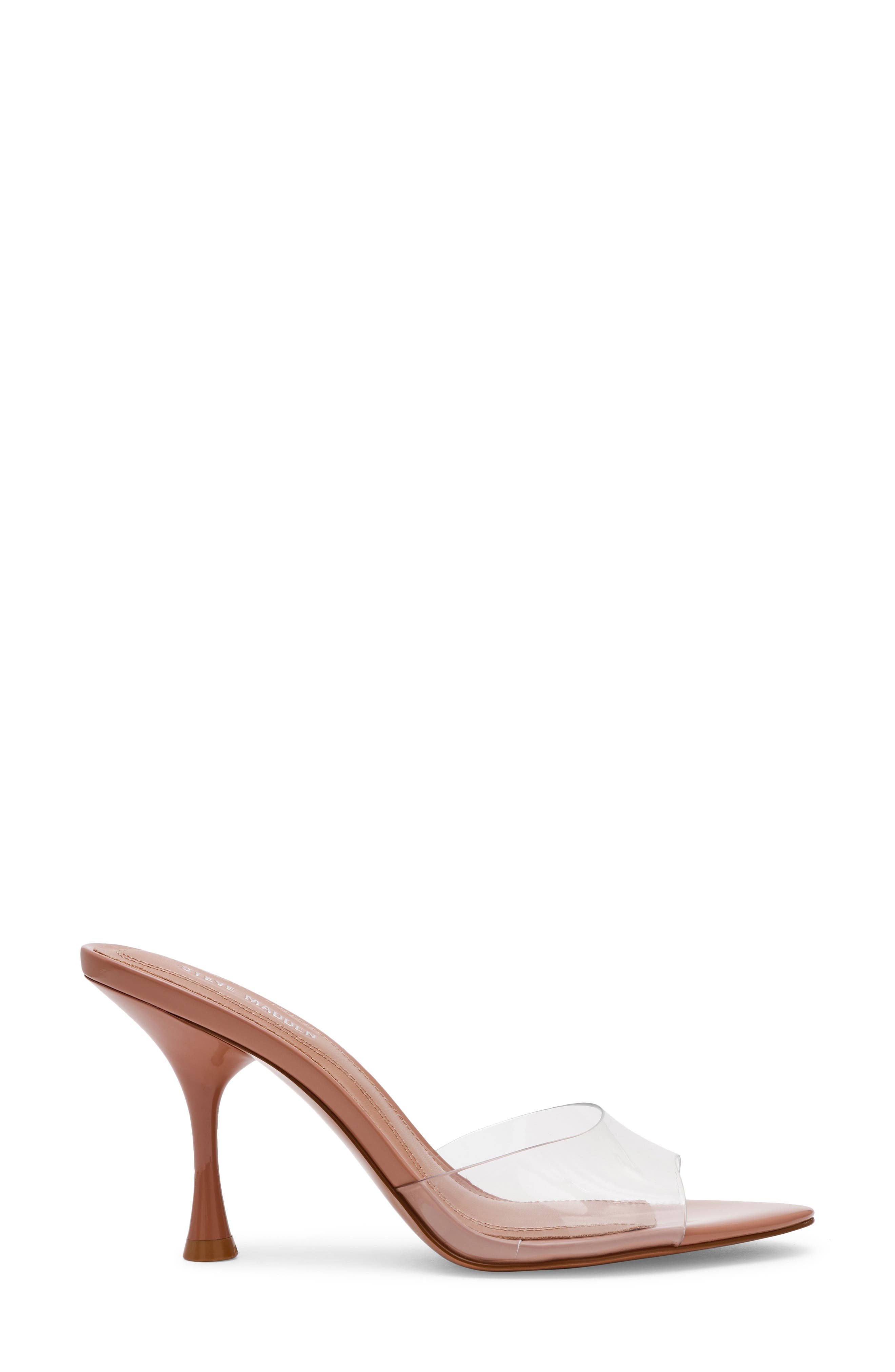 Steve Madden Santi Slide Sandal, Alternate, color, Clear