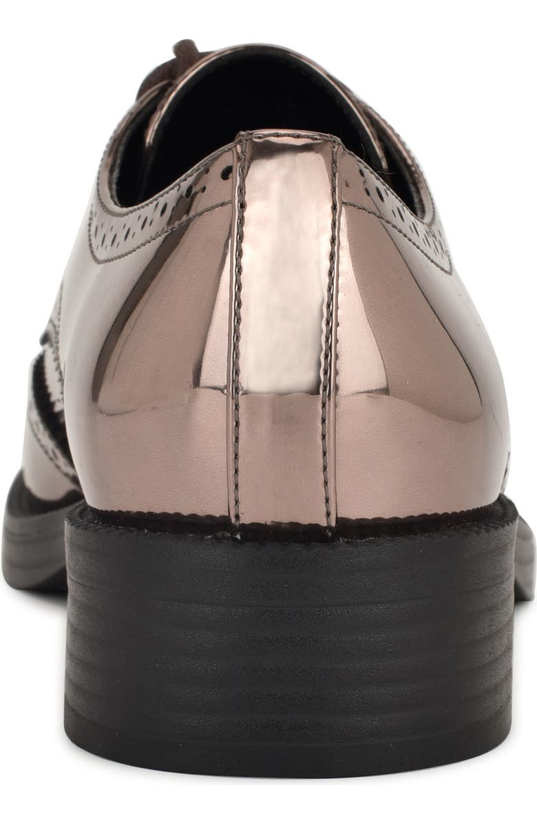Nine West Studey Brogue Derby, Alternate, color, Pewter