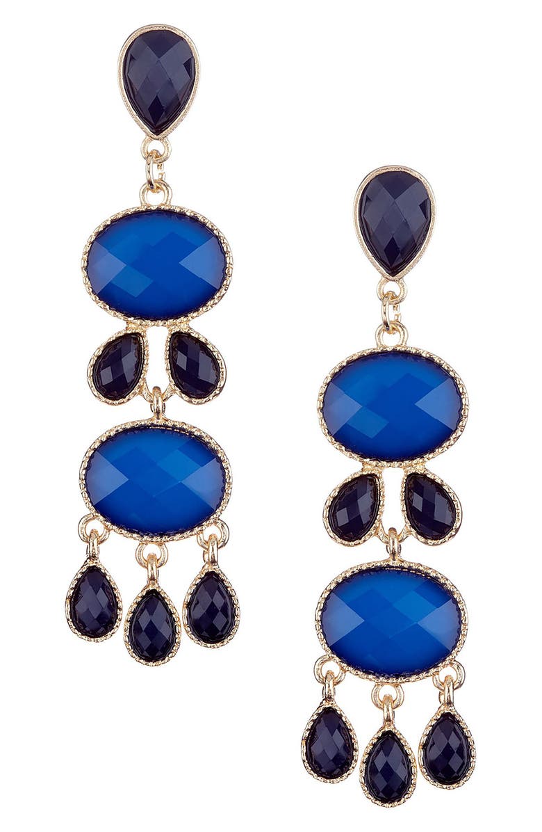 OLIVIA WELLES Rainfall Chandelier Crystal Drop Earrings, Alternate, color, 