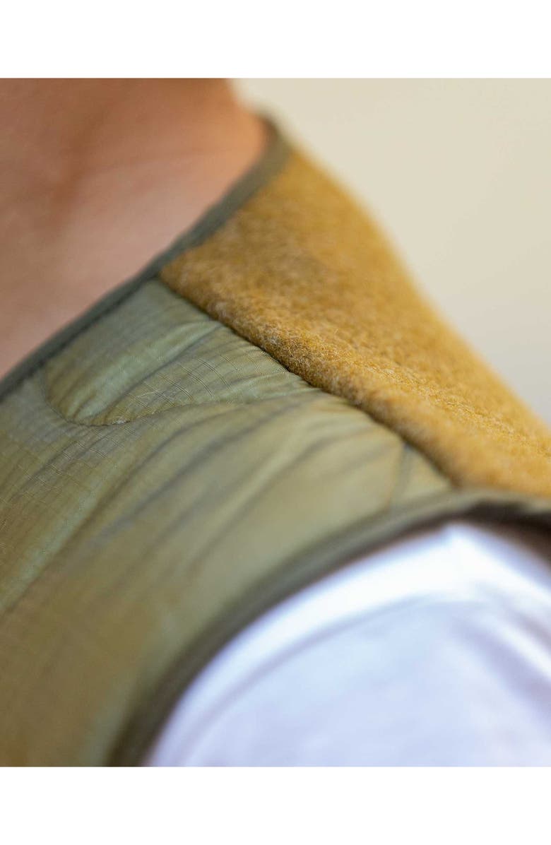 Fortela Squid Quilted Liner Gilet, Alternate, color, Green