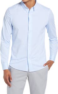 Rhone Commuter Slim Fit Button-Up Shirt