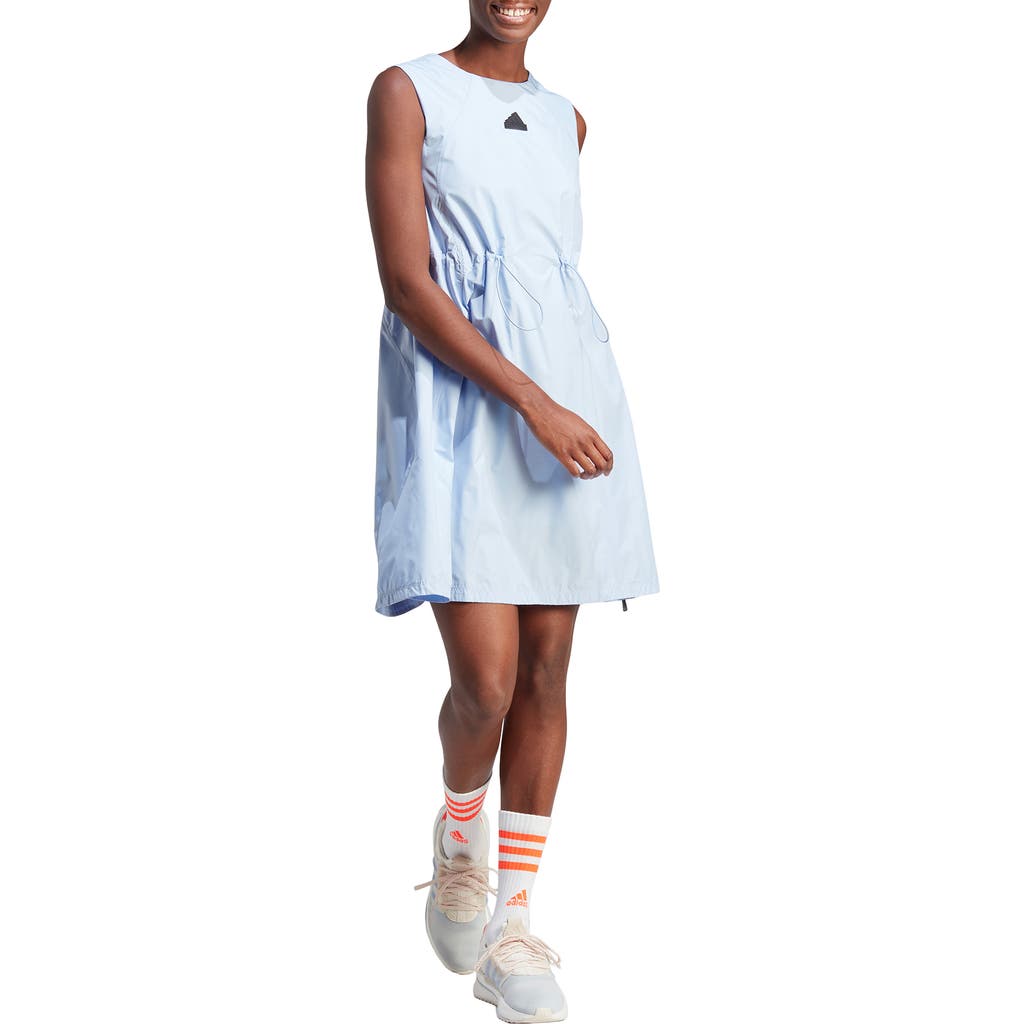 Adidas Originals Adidas Sportswear City Escape Dress In Blue