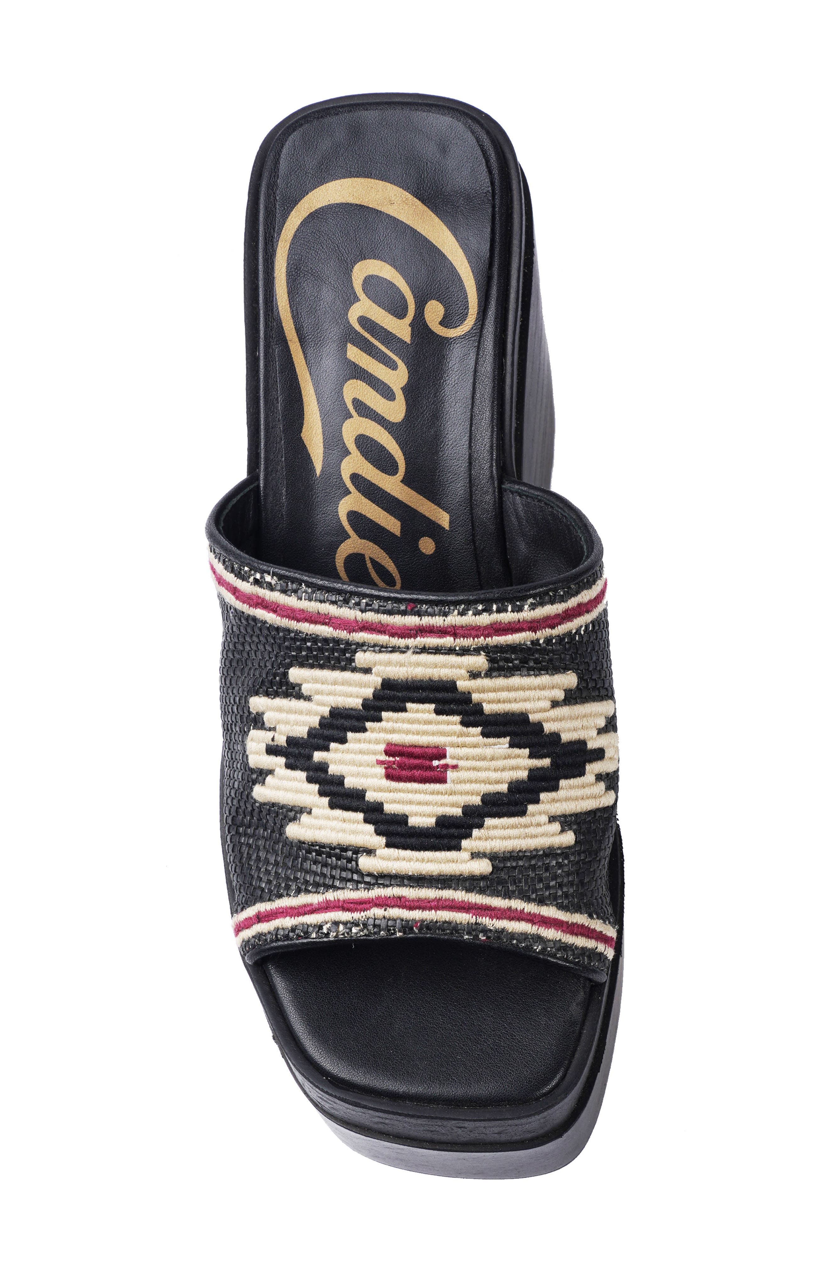 Candie's Berina Platform Wedge Sandal, Alternate, color, 