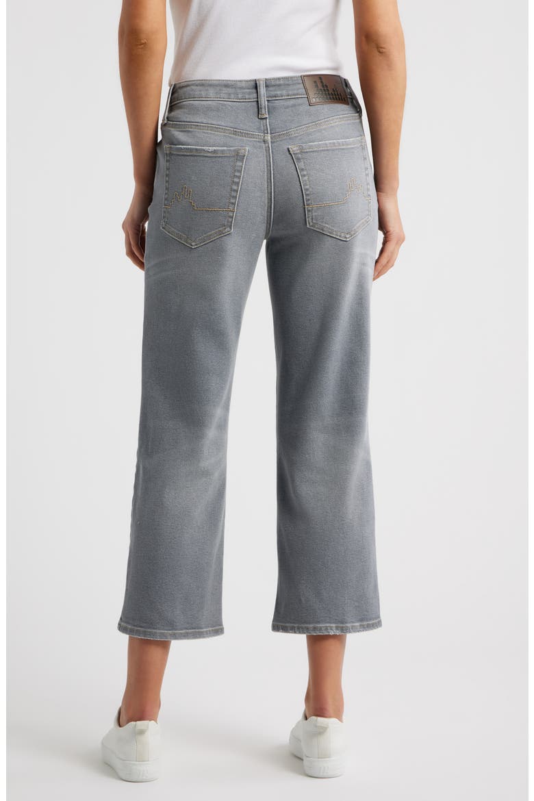 Dover Crop Straight Leg Jeans, Alternate, color, GREY