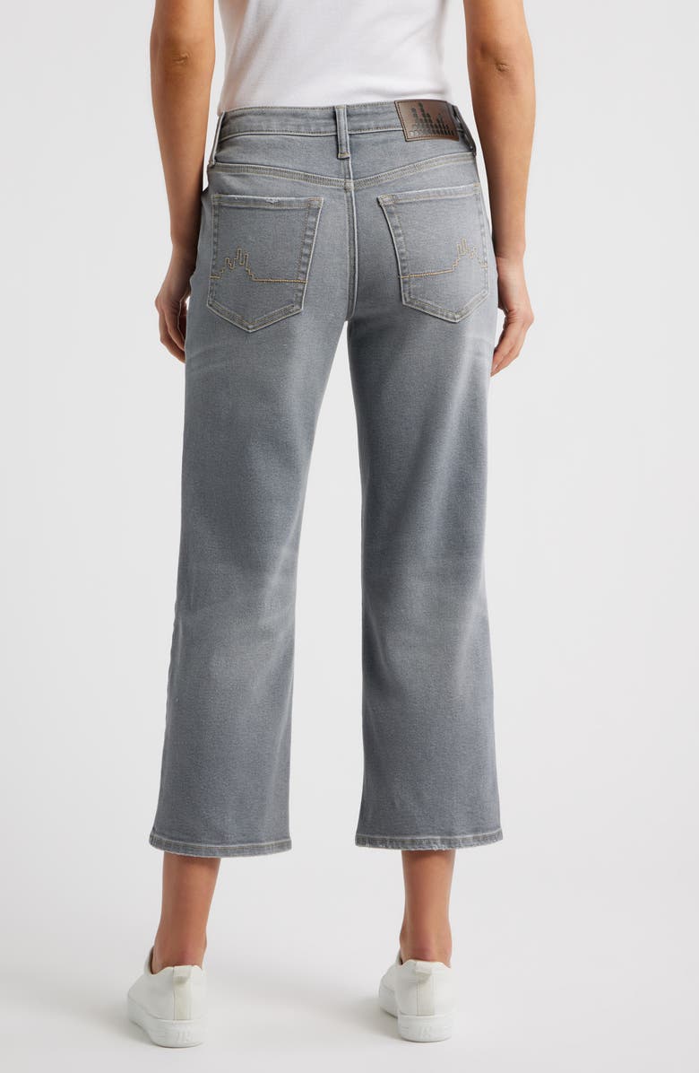 CITY BLUES Dover Crop Straight Leg Jeans, Alternate, color, Grey