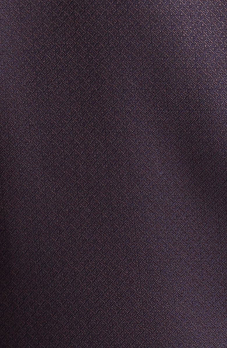 Dolce&Gabbana Maroon Wool Blend Tuxedo, Alternate, color, Fantasia