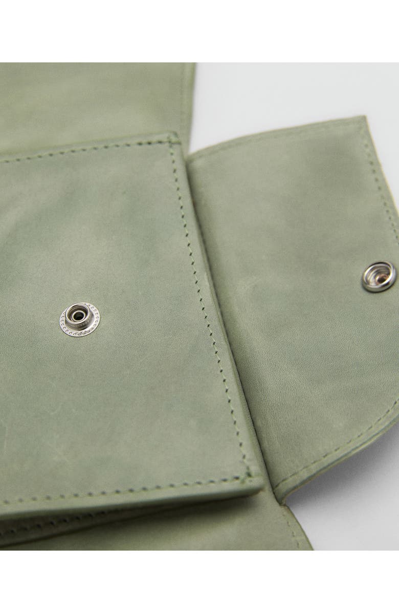 MANGO Leather Belt Bag, Alternate, color, 