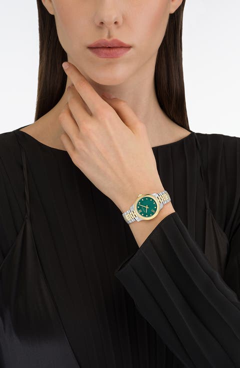 Duo Mini Bracelet Watch, 25mm