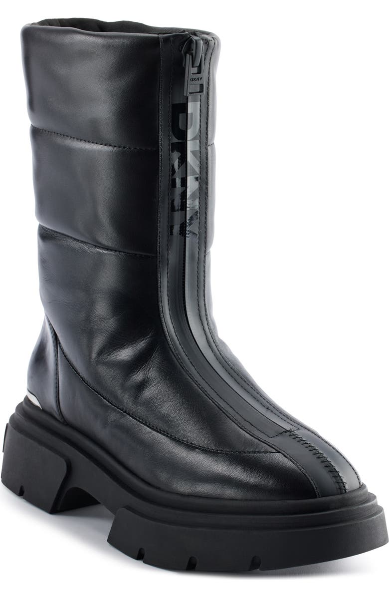 DKNY Fiza Lug Sole Bootie, Main, color,