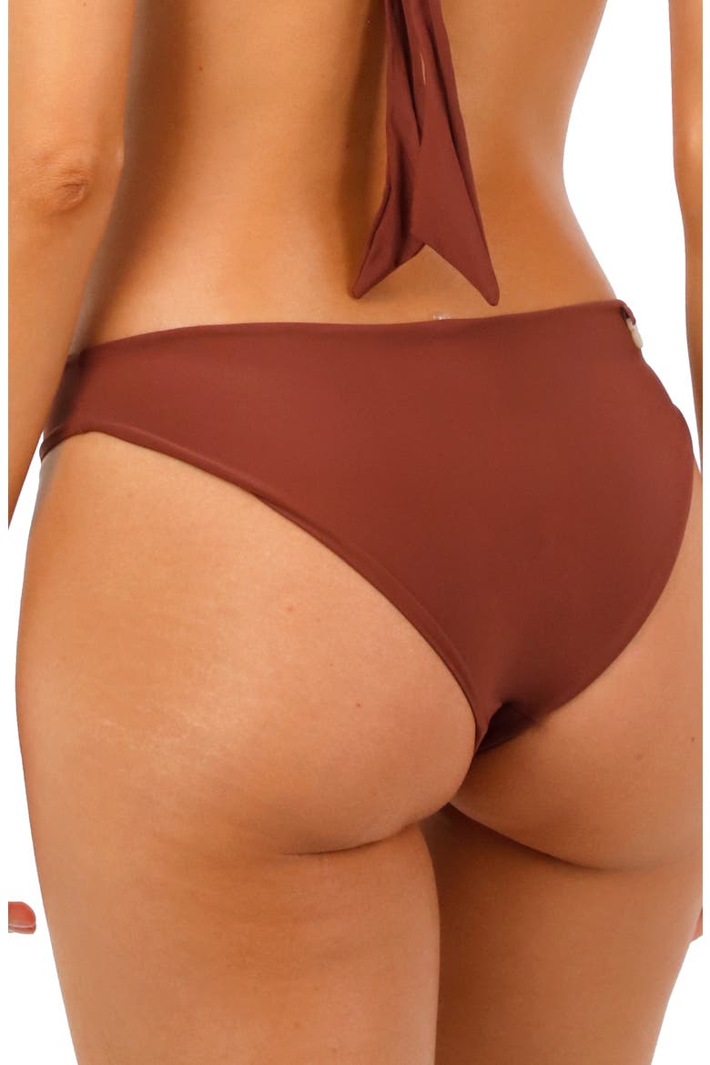 Neo Paramount Bikini Bottoms, Alternate, color, BARN RED