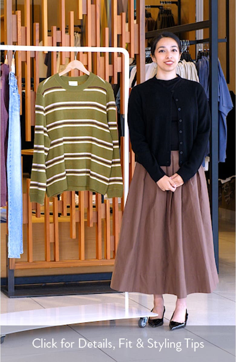 Cashmere Boyfriend Sweater, sales video thumbnail