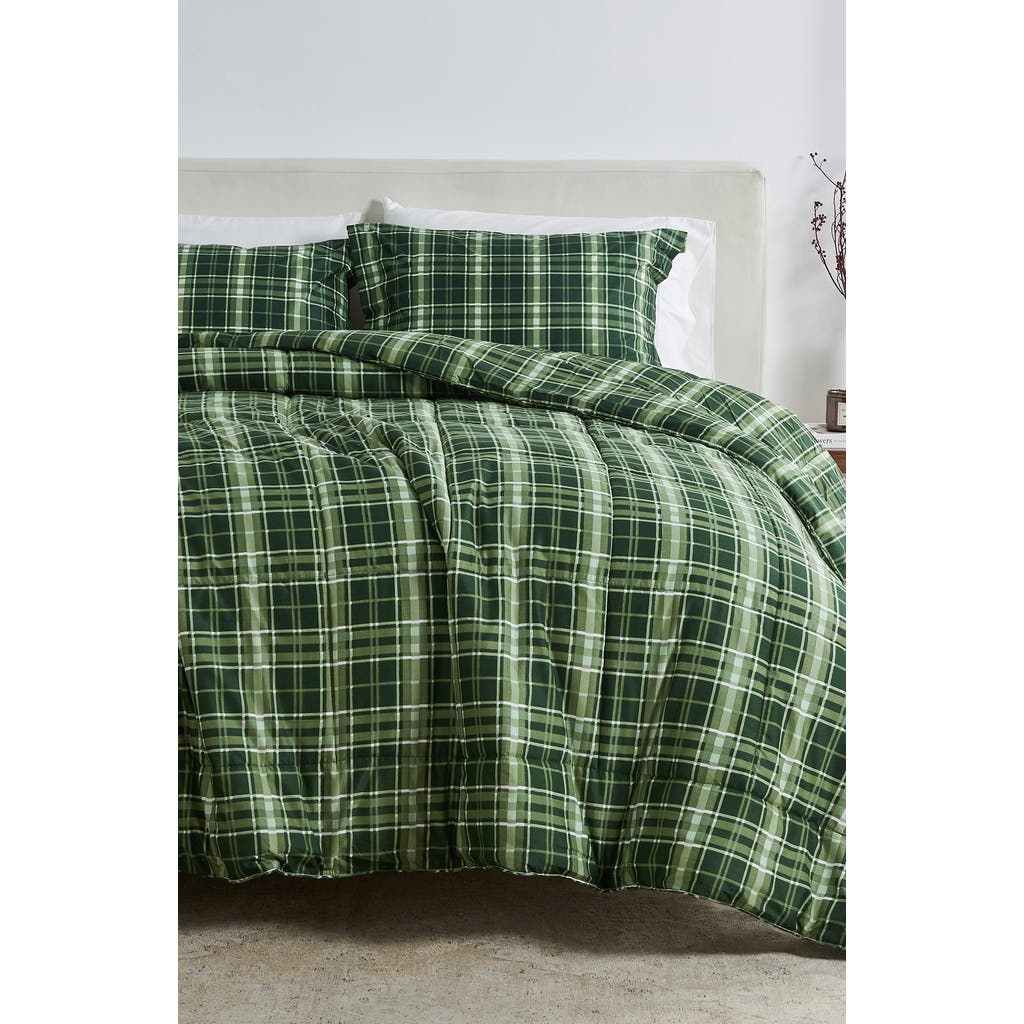 Woven & Weft Lodge Comforter Set In Green