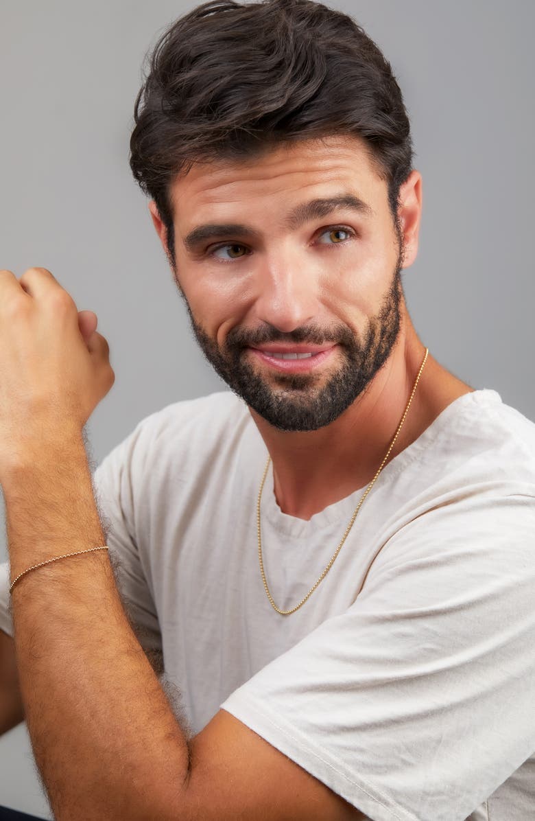 Bony Levy Men's 14K Gold Ball Chain Bracelet, Alternate, color,