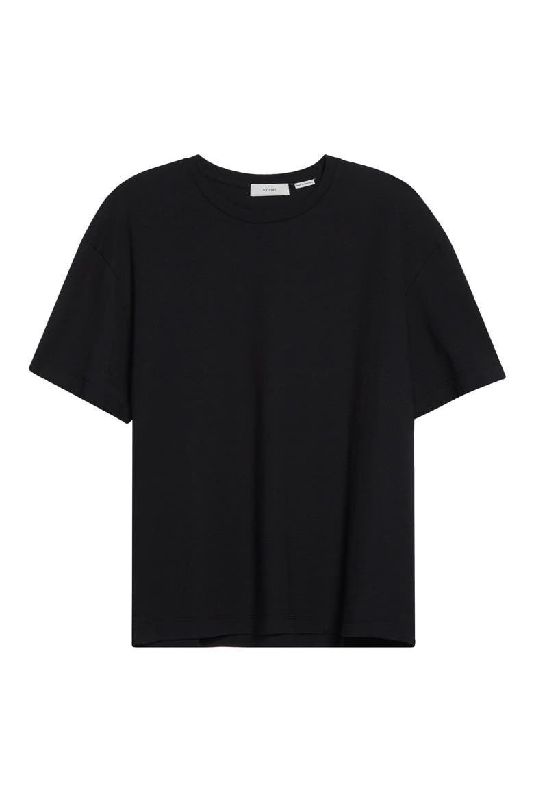 Classic Crewneck T-Shirt, Alternate, color, BLACK