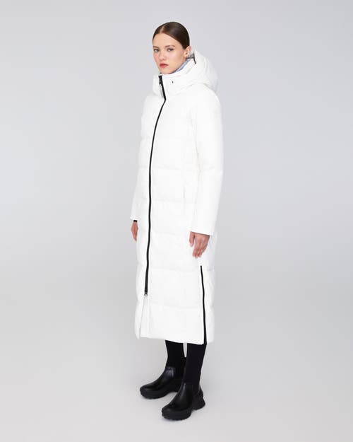 Quartz Co. Sofia 2.0 | Hooded Down Winter Jacket In Ivory