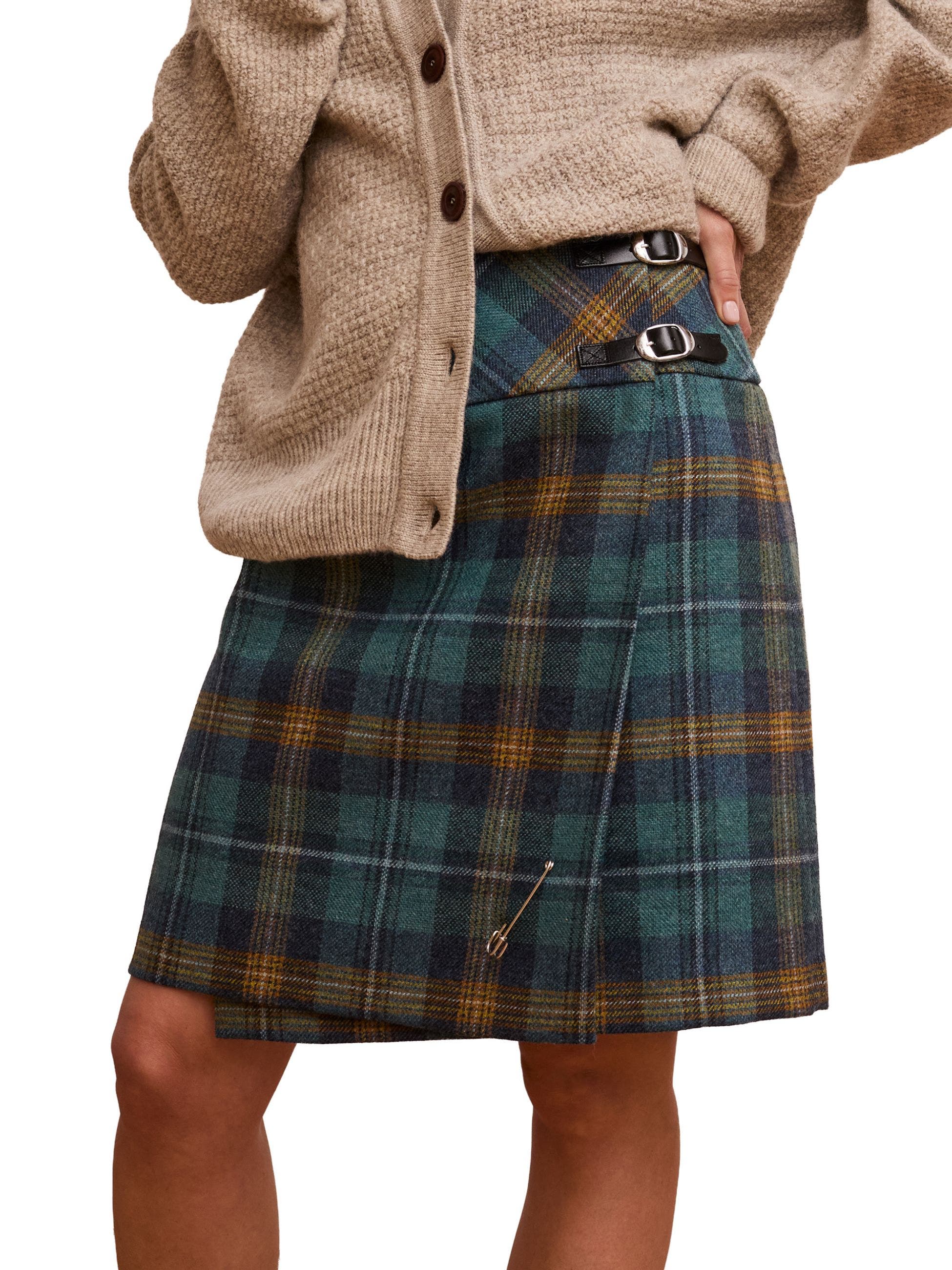 Teal / Ochre Tartan