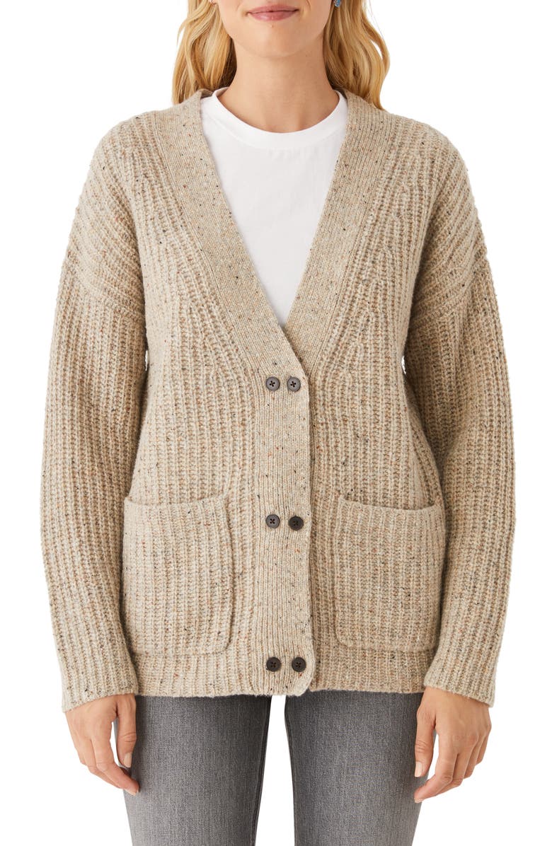 Frank And Oak Donegal Oversize Cardigan, Main, color, 
