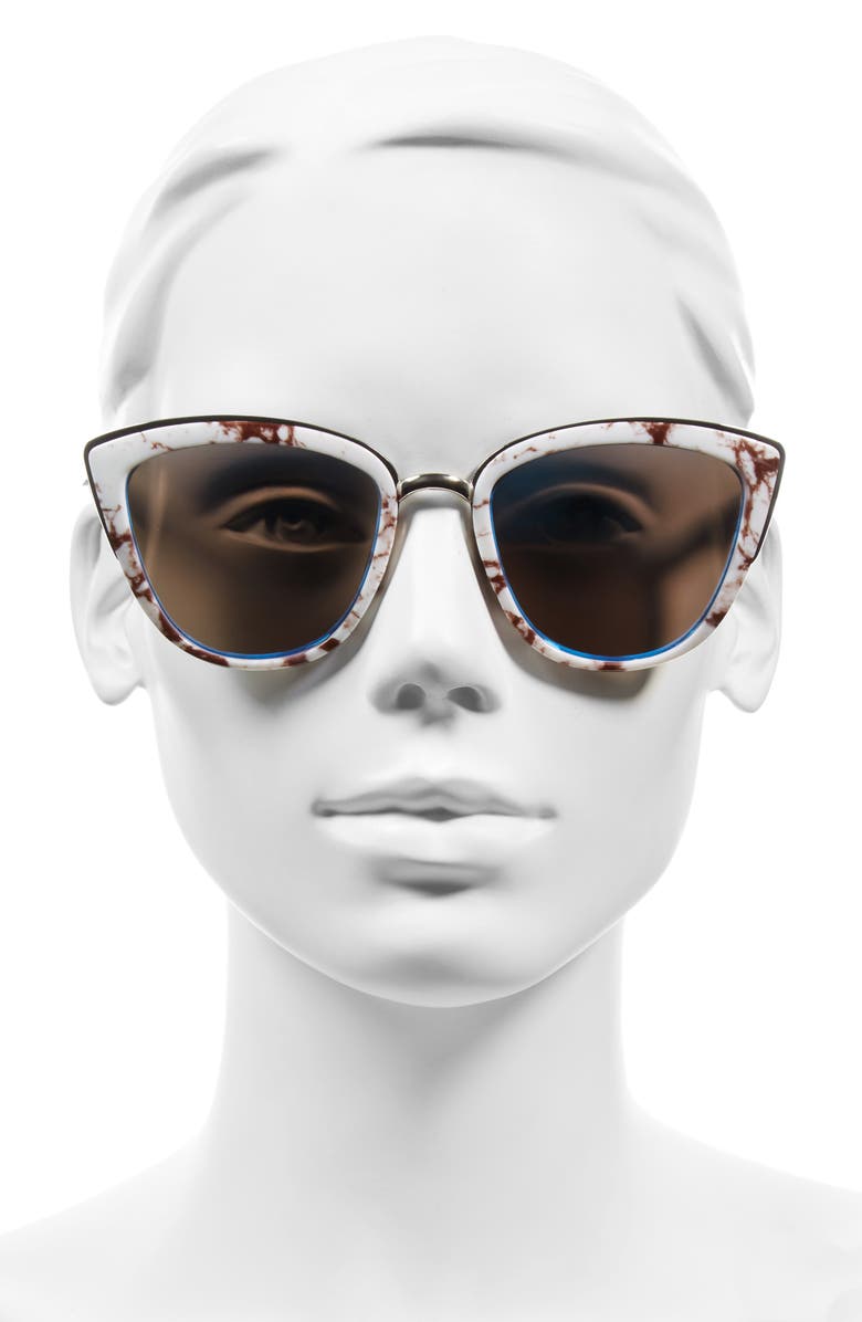 BP. 57mm Cat Eye Sunglasses, Alternate, color, 