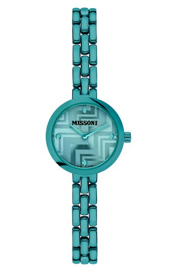 Missoni Petite Bracelet Watch, 25mm In Green